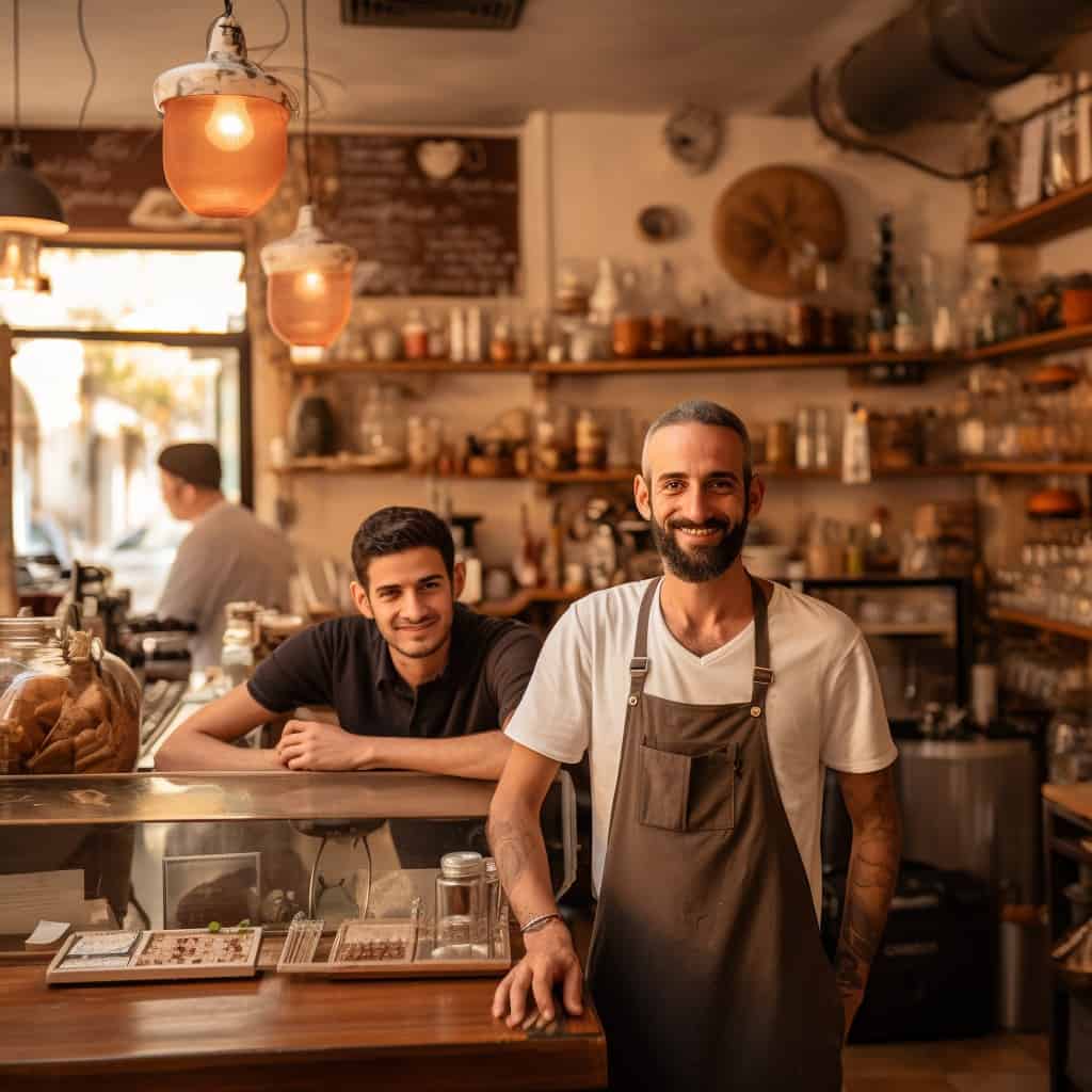 עסק קטן בתל אביב - תמונה באמצעות מידג׳ורני